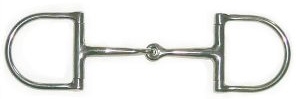 British Dee Ring Snaffle 3.75''