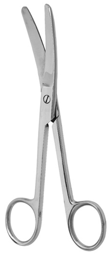 Operating Scissors 6.5" - B/B, Curved