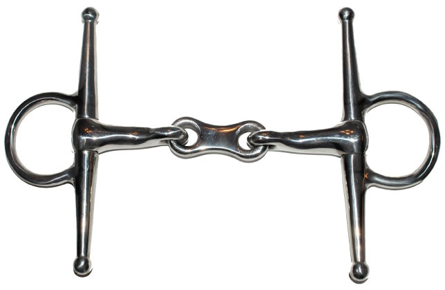 French Mouth Full Cheek Snaffle 4.5''