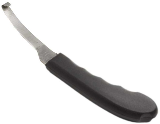 Knife Single Edge Plastic Handle