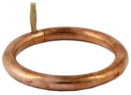 Copper Bull Ring 2.25" , 2.75" , 3" 