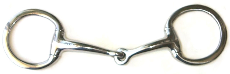 John Patterson Eggbutt Snaffle 4.5''