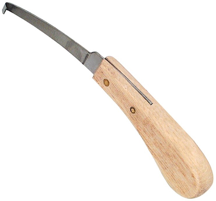 Hoof Knife W Stainless Blade - Right Hand