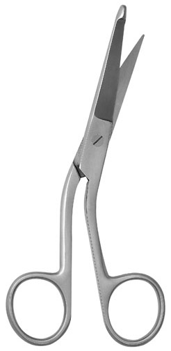 Hi-Level Bandage Scissors 5.5" - Serrated