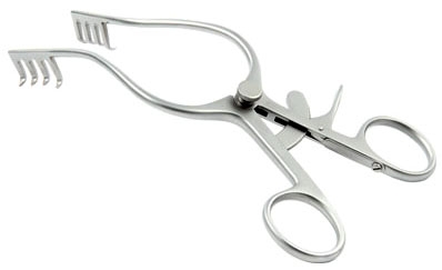 Cawthorne Retractor, Long Posterior Tooth