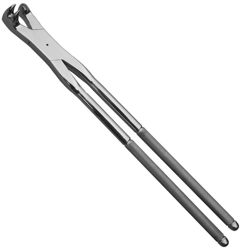 19 Inch Three Prong Forceps - Right