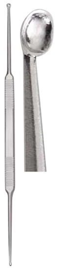 House Curette 6" 1.0mm/1.2mm