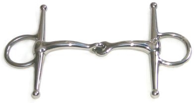 John Patterson Full Cheek Snaffle 4'', 4.5'', 4.75''