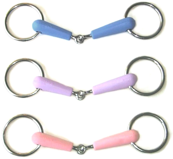 Happy Mouth Loose Ring Snaffle In Fun Colors - 4.5''